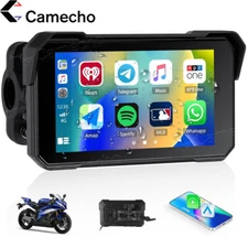 5" Motorcycle Carplay GPS Navigation Wireless CarPlay&Android Auto Motorbike