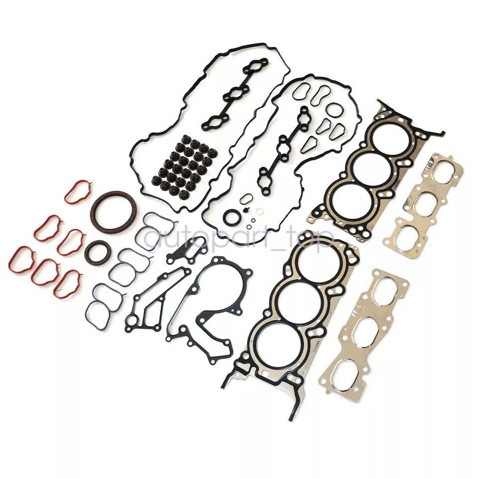 Комплект прокладок головки подходит для 2006-2012 Kia Sedona + Hyundai Veracruz 3,8 л - Изображение 4 из 4