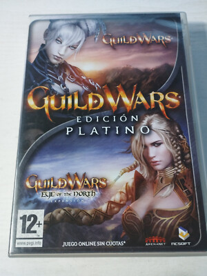 Guild Wars Platinum Edition + Eye Of The North Expansion Juego PC CD-ROM 2T