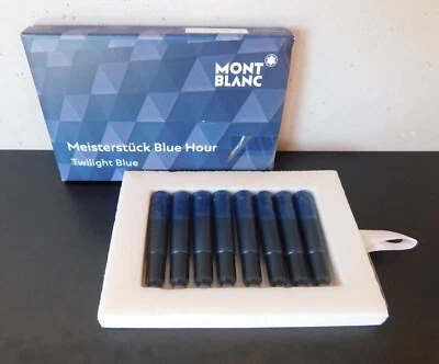Montblanc Tintenpatronen Meisterstück Blue Hour, 8 pro Packung "SOLD OUT" bei MB