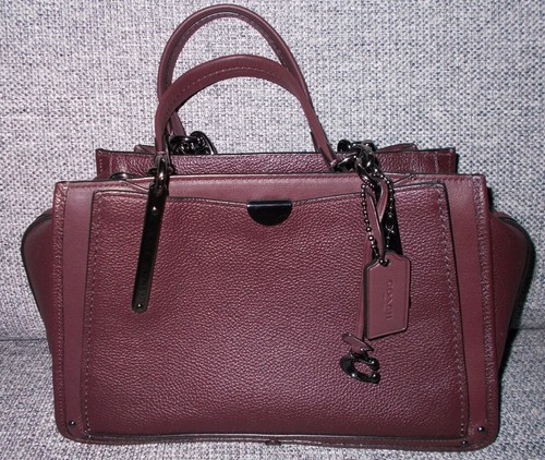 Schöne echt Leder Tasche von Coach - Modell 38551 GM/Oxblood