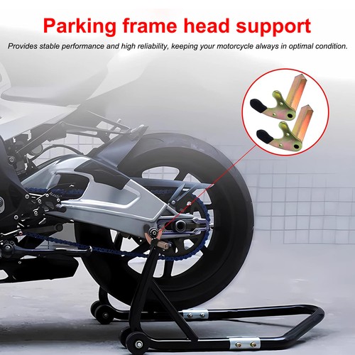 2pcs Motorcycle Rear Stand Heavy Duty Motorcycle Paddock Stand Attachments - Picture 12 of 16