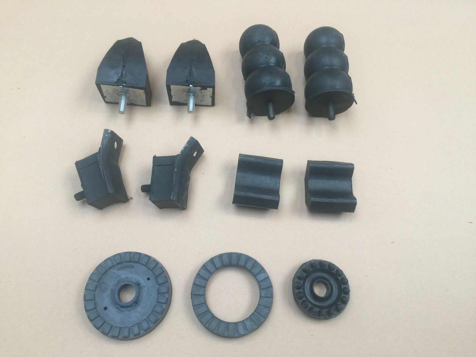 Fiat 126 500 Rubber Leaf Spring Bumpers Bump Stop Gearbox Mount Job Lot ...