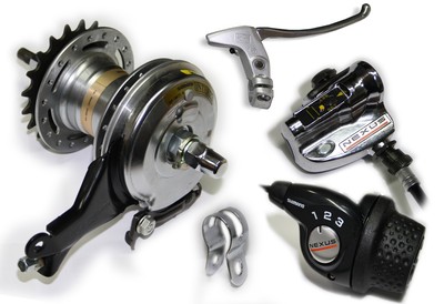 GRUPPO DI CAMBIO INTERNO MOZZO COMPLETO NEXUS SHIMANO 3 VELOCITA BICI | eBay
