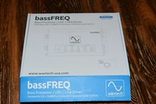 Wavtech bassFREQ Low Frequency RCA Input Bass Processor new Very Rare w5c2