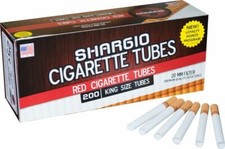 Shargio Red Full Flavor King Size - 10 Boxes - 200 Tubes Box