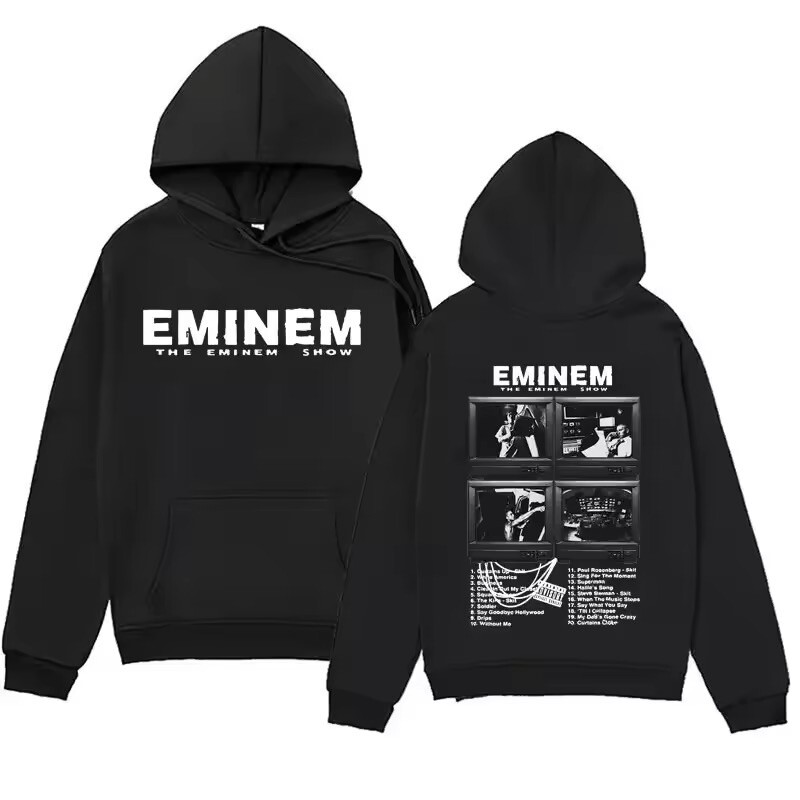 Eminem Hoodie Jumper Gift Clothing Merch Accessories Fan My Name Is Slim  Shady