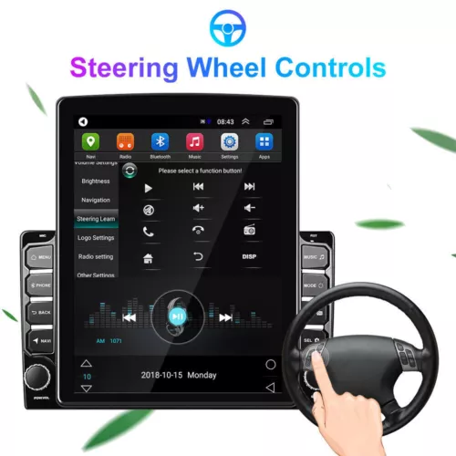 Car Stereo GPS Navi Radio 2Din Wifi w/Camera 9.7" 2+32G Android 13 Apple Carplay - Picture 12 of 19