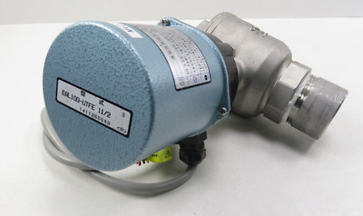 Kitz Kelmo EAL100-UTFE, EAL100-2 AC100V Ball Valve w/ KITZ 316 1 1/2