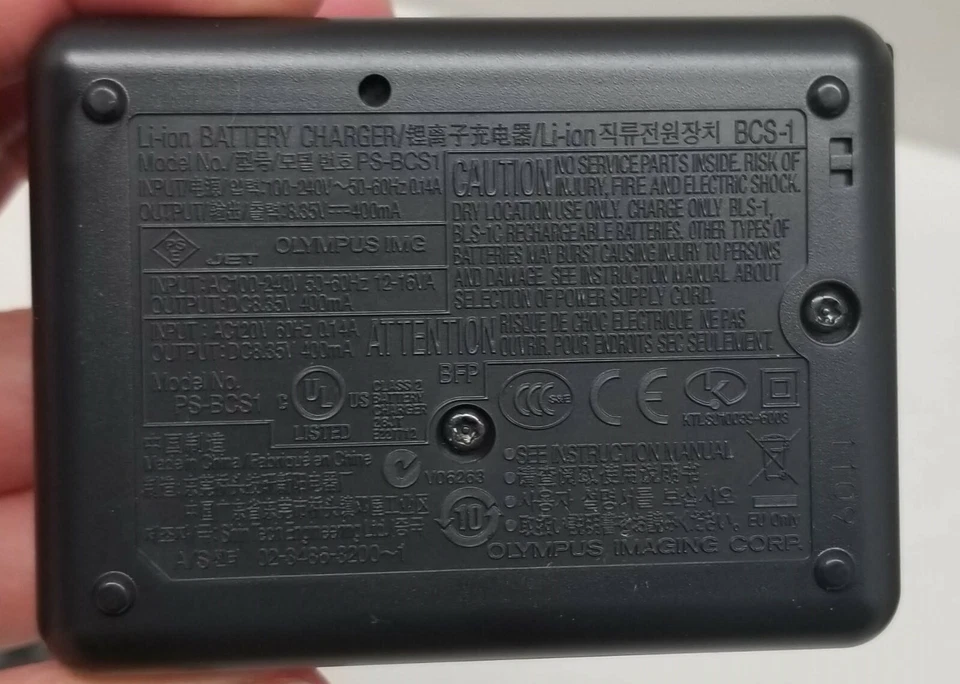 New Olympus Li-ion Battery Charger BCS-1 Charger with Battery PS-BLS1 PEN Evolt - Image 3 of 4