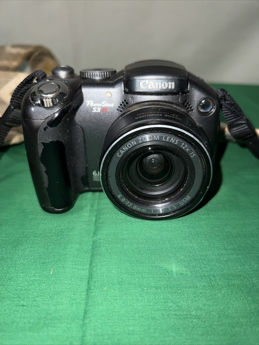Canon PowerShot S3 IS 6.0メガピクセル Canon PowerShot S3 Is 6.0 Megapixel Digital Camera - Office