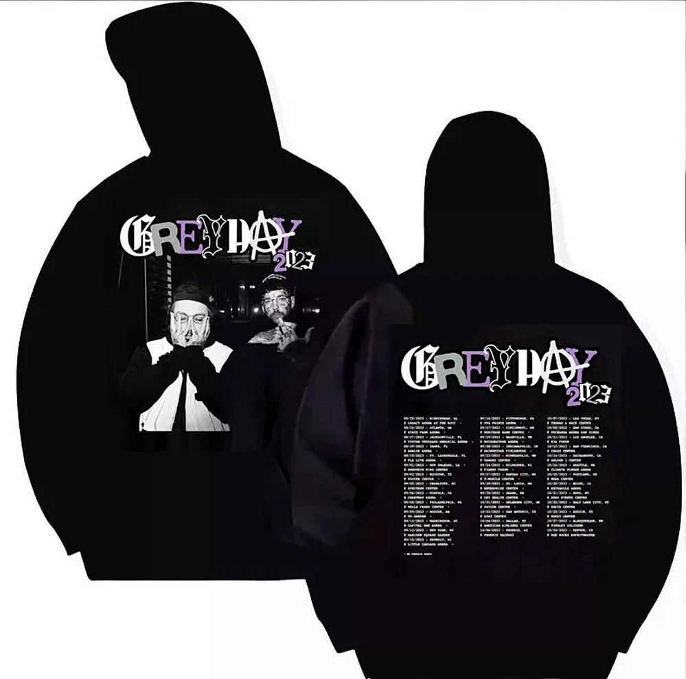 Grey Day Tour 2023 suicideboys unisex hoodie gift