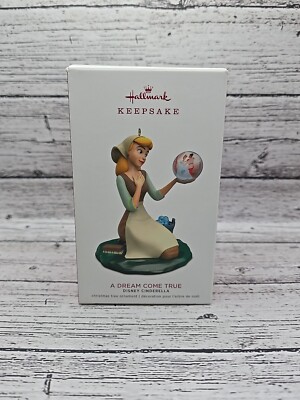 Hallmart Keepsake 2018 Disney Cinderella''A Dream Come True'' Ornament-NIB