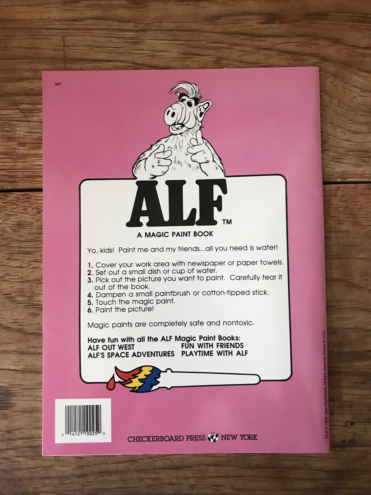 Alf Magic Paint Book Fun With Friends | eBay