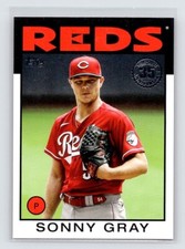 2021 Topps - 1986 Topps Baseball 35th Anniversary Sonny Gray #86B-72 Reds