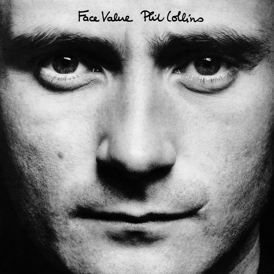 Album Covers - Phil Collins - Face Value (1981) Album Cover Poster