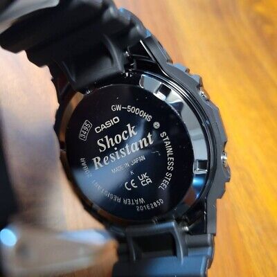Casio G-Shock GW-5000HS -1JF Monotone color model Black Casio G-Shock GW-5000HS -1JF Monotone color model Black