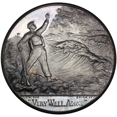 GREAT BRITAIN Death of Winston Churchill 1965 silver Medal / Eimer