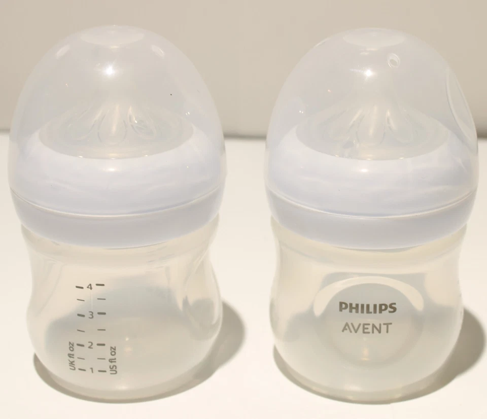 Philips Avent Natural4oz 2pk *No Packaging* 婴儿奶瓶套装 — 第 2/4 张图片