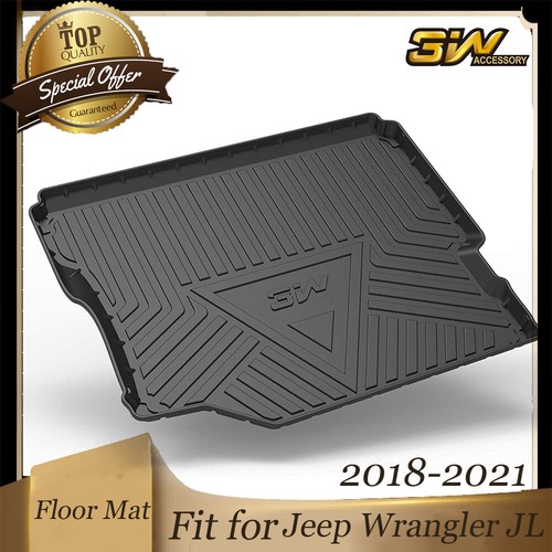 3W Auto Trunk Cargo Liner Floor Mat for Jeep Wrangler JL 201822 with