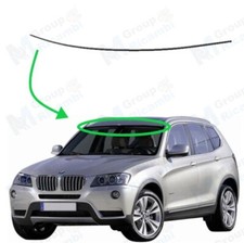 Bmw X3 F25 2010 - 2017 Guarnizione Profilo Parabrezza Superiore Con Biadesivo