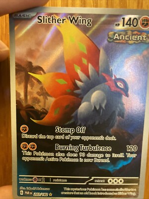 Slither Wing 203/182 Paradox Rift Illustration Rare   Holo   NM   Pokémon TCG