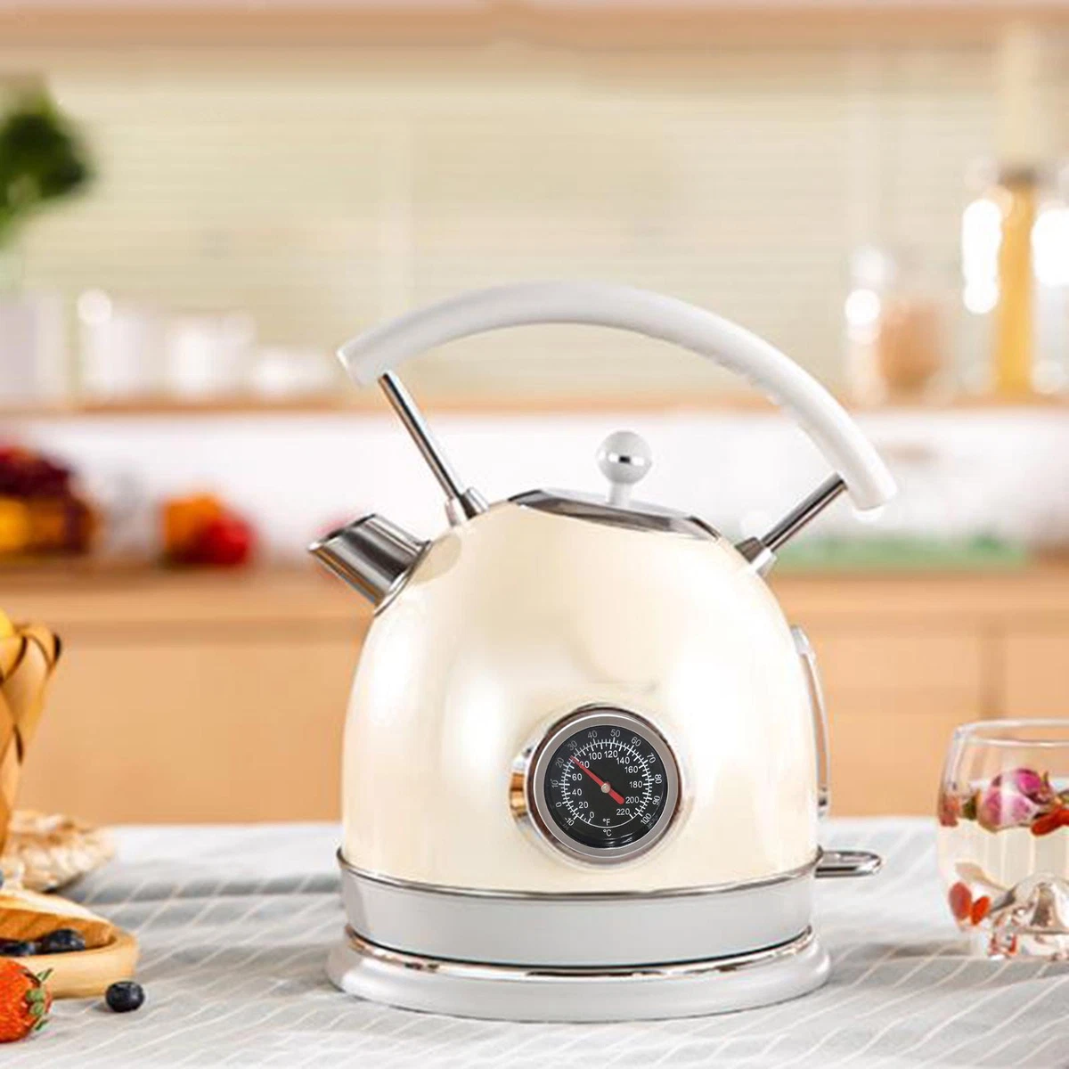 Electric kettle hotsell with thermometer