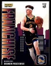 2023-24 Panini Instant The Franchise F5 Brandin Podziemski GS Warriors RC PR 485