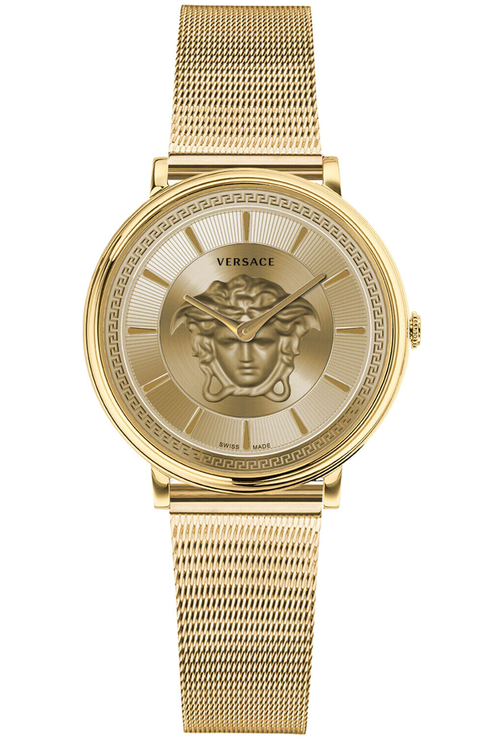 Versace Women's Watch VE8102219 V Circle Swiss Made Wristwatch New