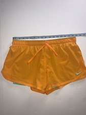 Nike Dri-Fit Running Shorts Yellow Gold and Teal Size Large