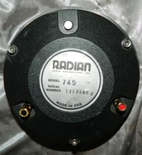 Radian 745 BP8 compression hf driver