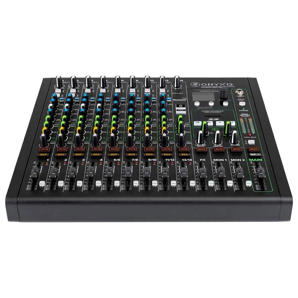 Mackie Onyx12 12-Channel Premium Analog Mixer w/Multi-Track USB - Image 3 of 4