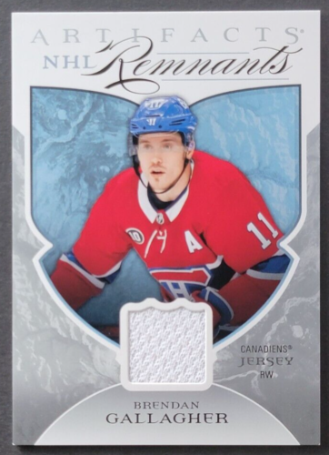 2022-23 ARTIFACTS - BRENDAN GALLAGHER NHL REMNANTS JERSEY - #NR-BG - CANADIENS - Picture 1 of 2