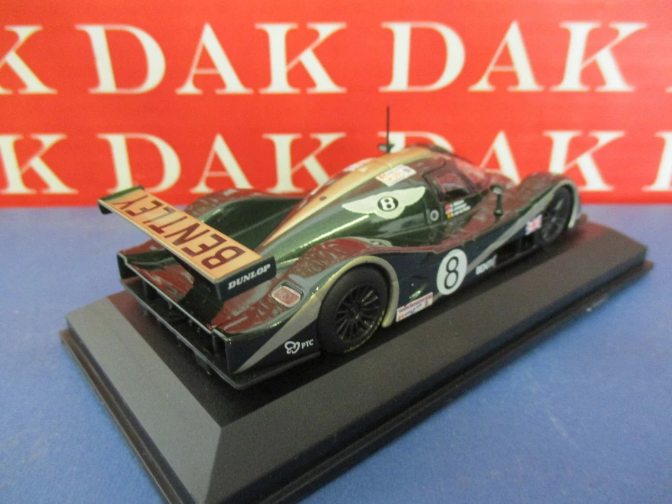 Die cast 1/43 Modellino Auto Bentley EXP8 24H Le Mans 2001 A. Wallace - Immagine 3 di 4