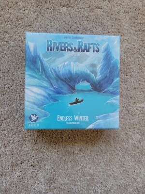 Rivers & Rafts Expansion Endless Winter Paleoamericans Board Game Fantasia