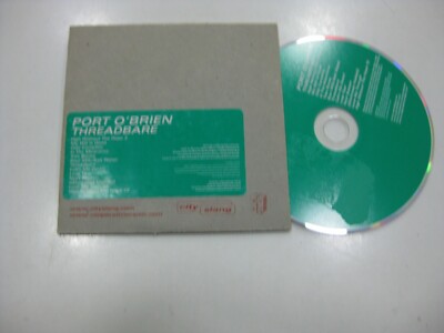 PORT O'BRIEN CD THREADBARE 2009 PROMO