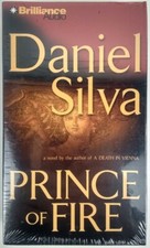 Daniel Silva Prince Of Fire Casette Audio Book Read By Guerin Barry New Sealed