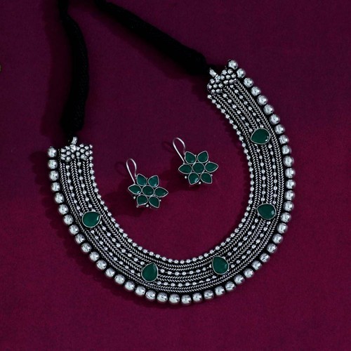 Bollywood Women Fashion Tribal Silver 