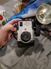 Vintage Kodak Brownie Bull's Eye Camera with Kodalite Midget Flasholder