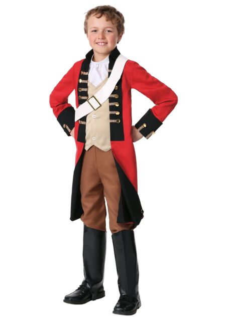 Child British  Redcoat Costume  eBay