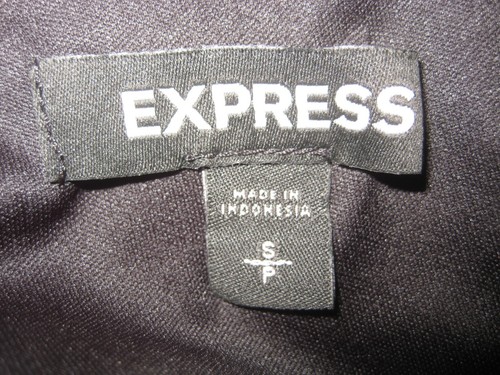 Express Women's Black Velvet Sleeveless Deep V-Neck Mini Dress Size Small - Picture 8 of 9
