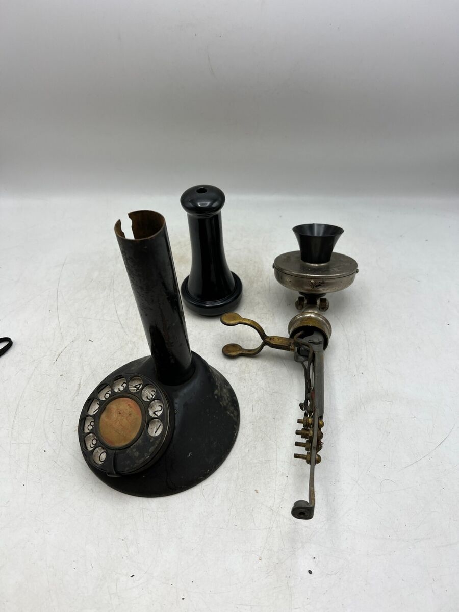 Antique GPO British Rotary Dial No. 1 W-15 W-11 4001 Antique GPO British Rotary Dial No. 1 W-15 W-11 4001