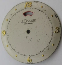 Jaeger LeCoultre used watch 481 part dial 28.8 mm with aperture fit up & down