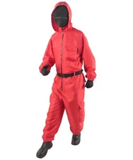 Red Guard Jumpsuit Costume | TV Show Soldier Cosplay Fancy Dress Costume