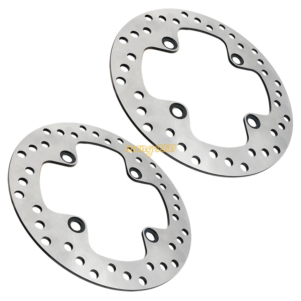 2 x Rear Brake Disc Rotor for Yamaha Grizzly 550 700 YFM550 YFM700 4x4 2007-2020 - Изображение 3 из 4