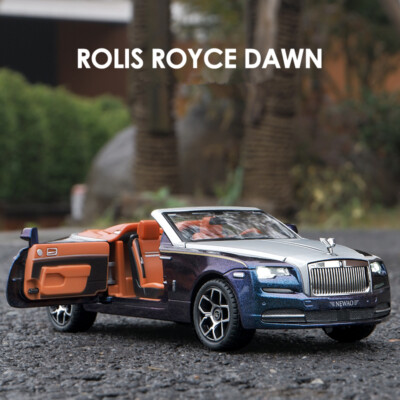 1:24 Rolls Royces Dawn Alloy Luxy Car Model Diecasts Toy Car Sound and Light