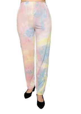 Einhorn Baumwolle Süßigkeiten weiche Loungehose Yogahose Stretch mit Taschen s-2xl