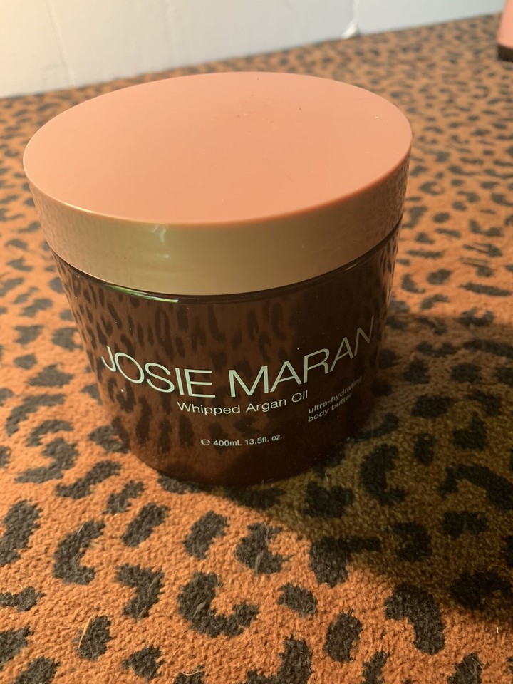 JOSIE MARAN WHIPPED ARGAN OIL ULTRAHYDRATING BODY BUTTER Vanilla Pear