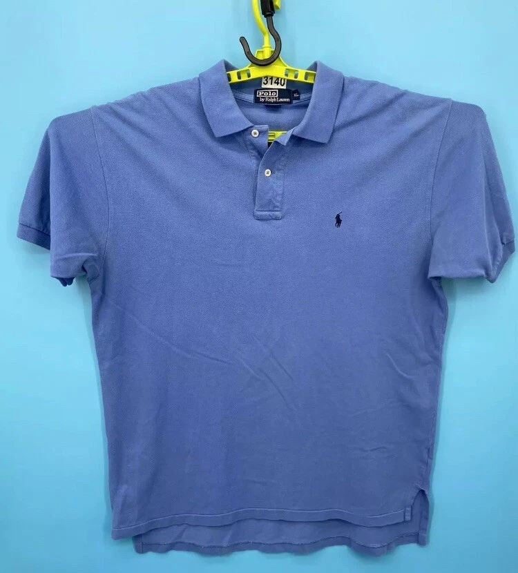 Lote de 5 Camisas Polo Masculinas Ralph Lauren XL Pima Toque Macio Carne Pônei Listrado Masculino - Imagem 3 de 4
