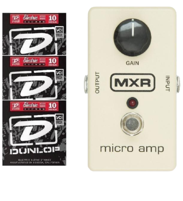 MXR Micro Amp Boost / Gain Guitar Effects Pedal M-133 M133 ( 3